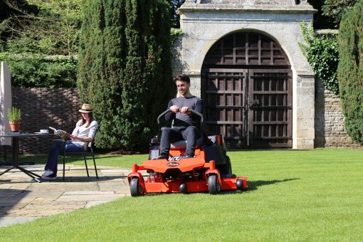 Ariens Zero Turn Mower mowing a lawn